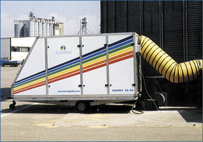 Grain coolers Charly in Tarquinia, Italy